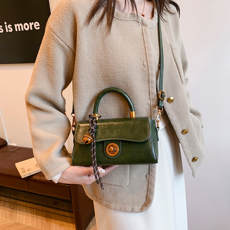 Hcxk Vintage PU Shoulder Bag — фото 7