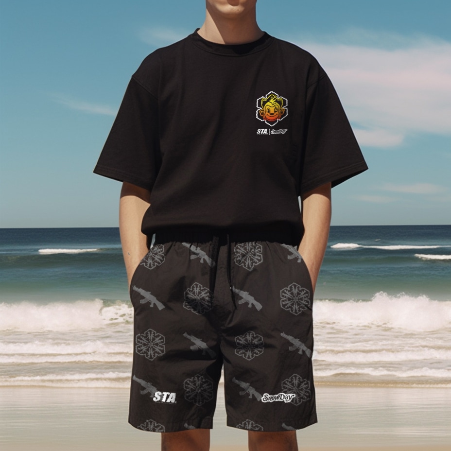 Snowday x STA Basic nylon Short — фото 2