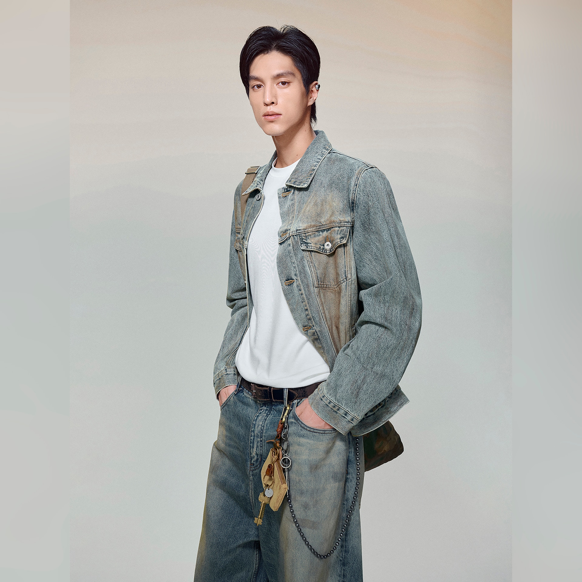 Haonanhuang Denim Jacket Blue — фото 4