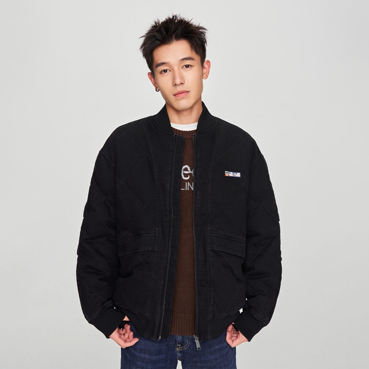 Lee Quilted Down Jacket Black — фото 2
