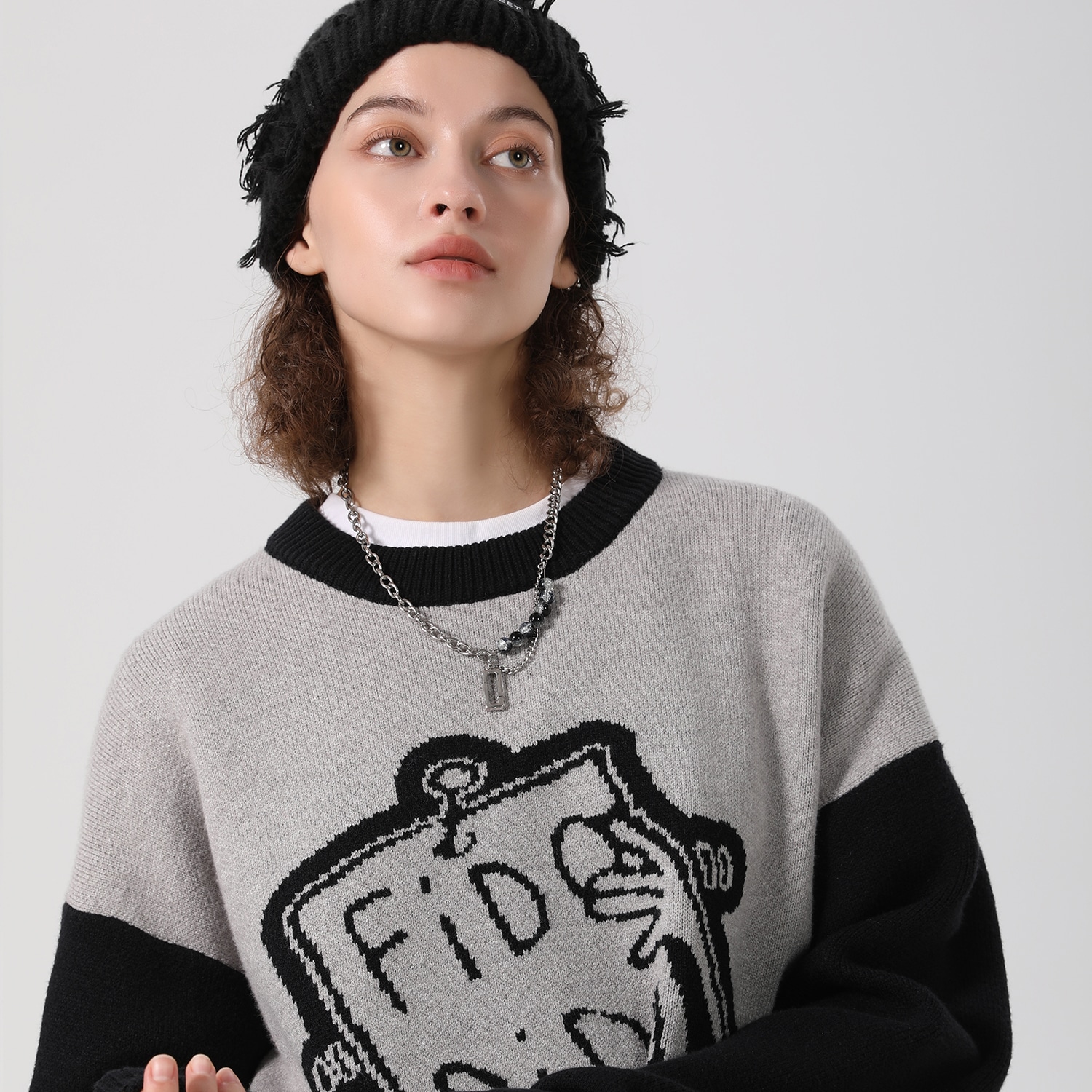 Fido Dido Logo Knit Sweater — фото 5