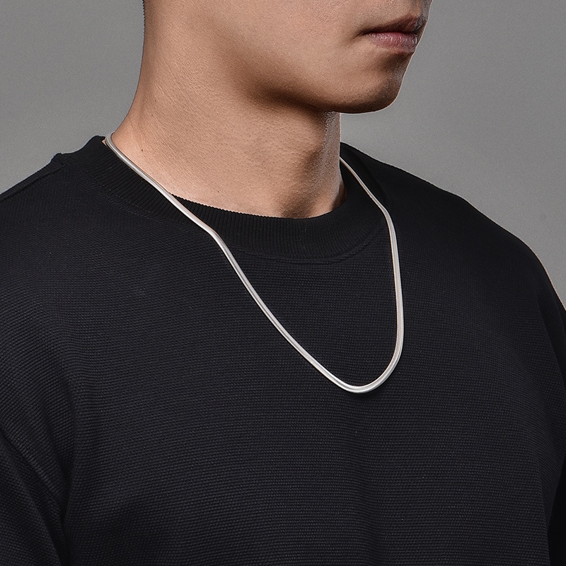 Ideagemer Snake Bone Chain Necklace — фото 3