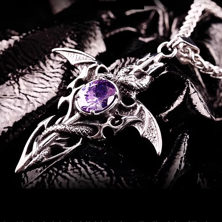 Idee Creative Idea For You IDEE CREATIVE Cross Wings Necklace — фото 4