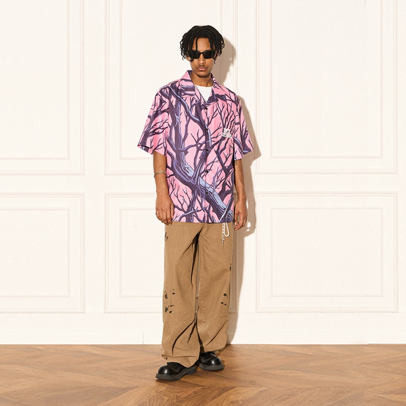 Empty Reference Short Sleeve Shirt Pink — фото 3