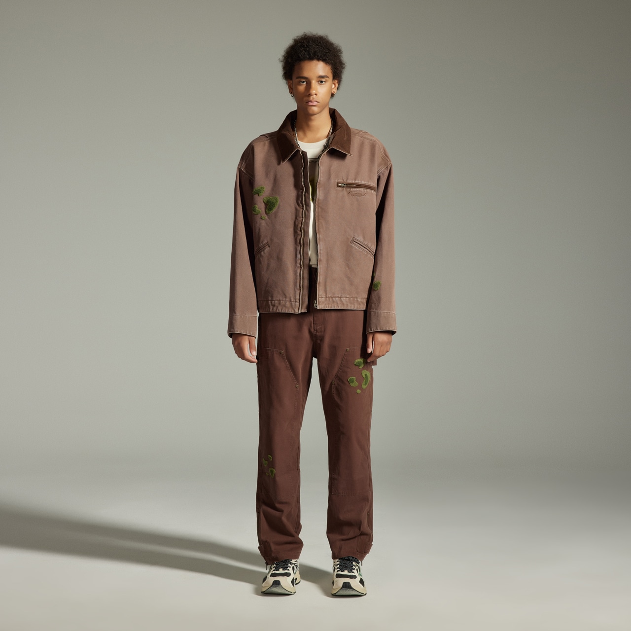 Guuka Tech Corduroy Jacket Coffee — фото 4