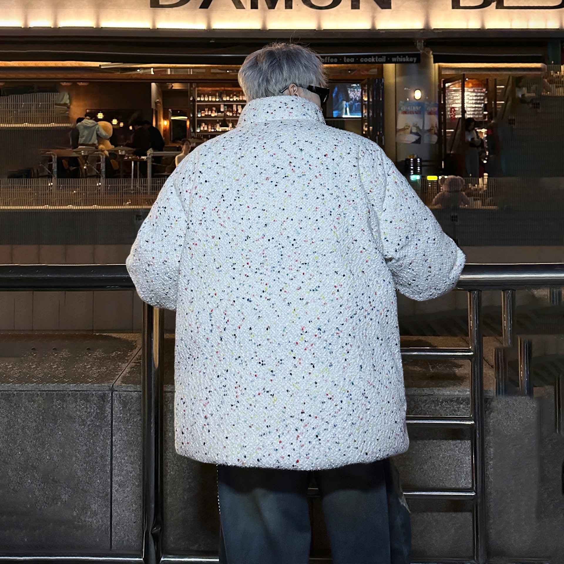 Dareasy Ice Cream Dot Puffer Jacket — фото 6