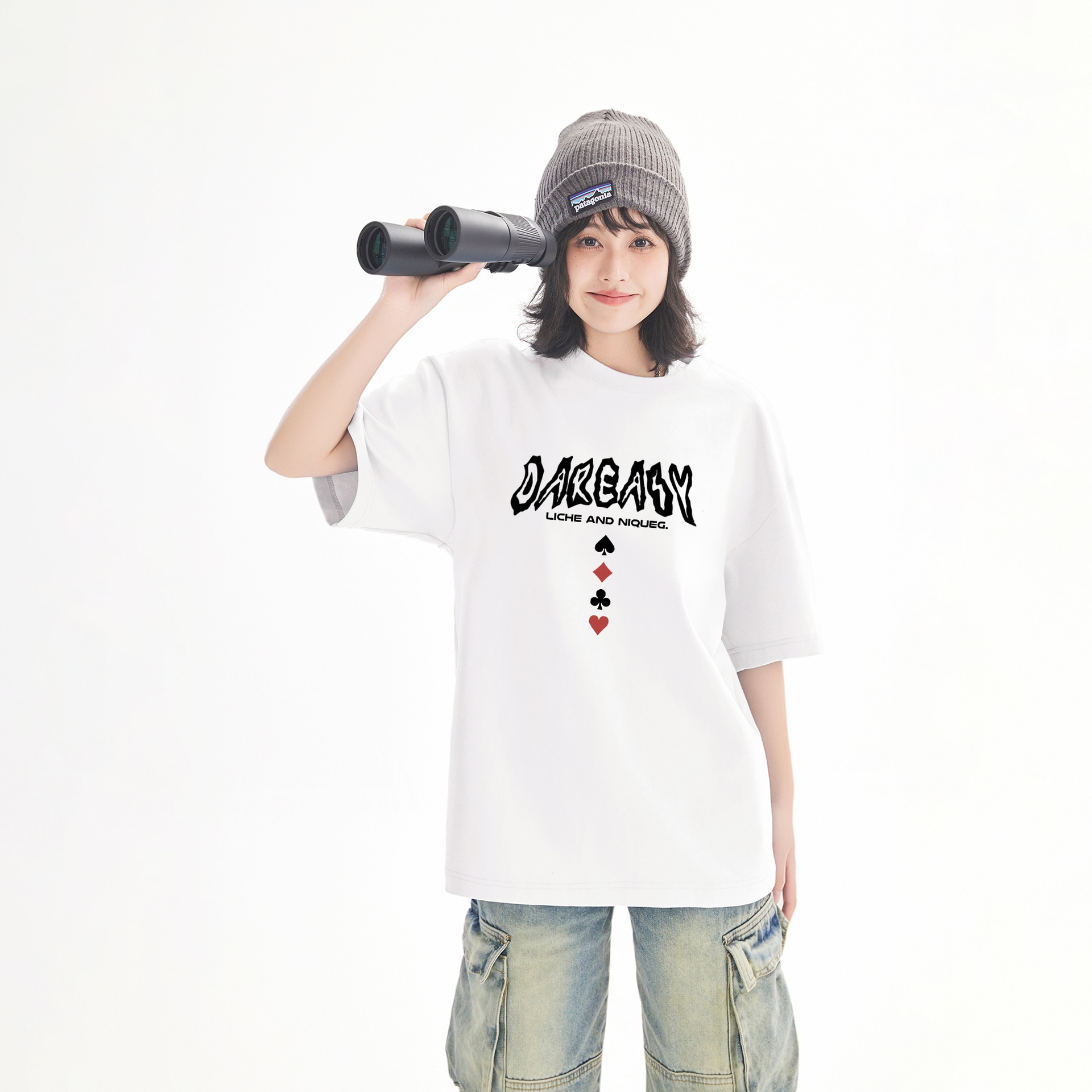 Dareasy Poker Print T-Shirt — фото 3