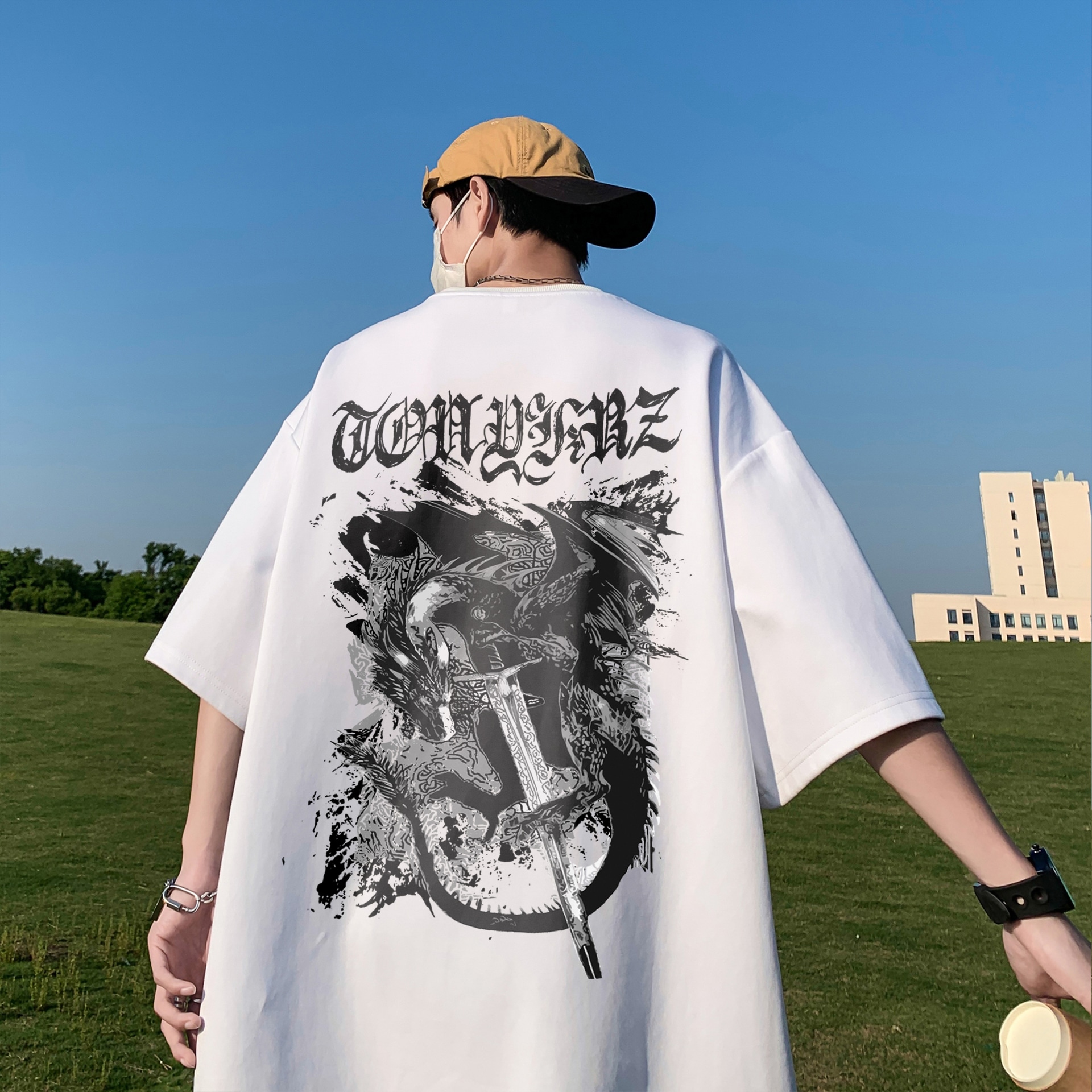 Tonykrz Dragon Knight Sword Logo T-Shirt — фото 6