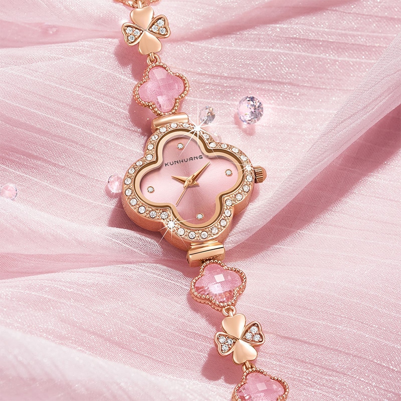 Kun Huang Four Leaf Clover Bracelet Watch — фото 7