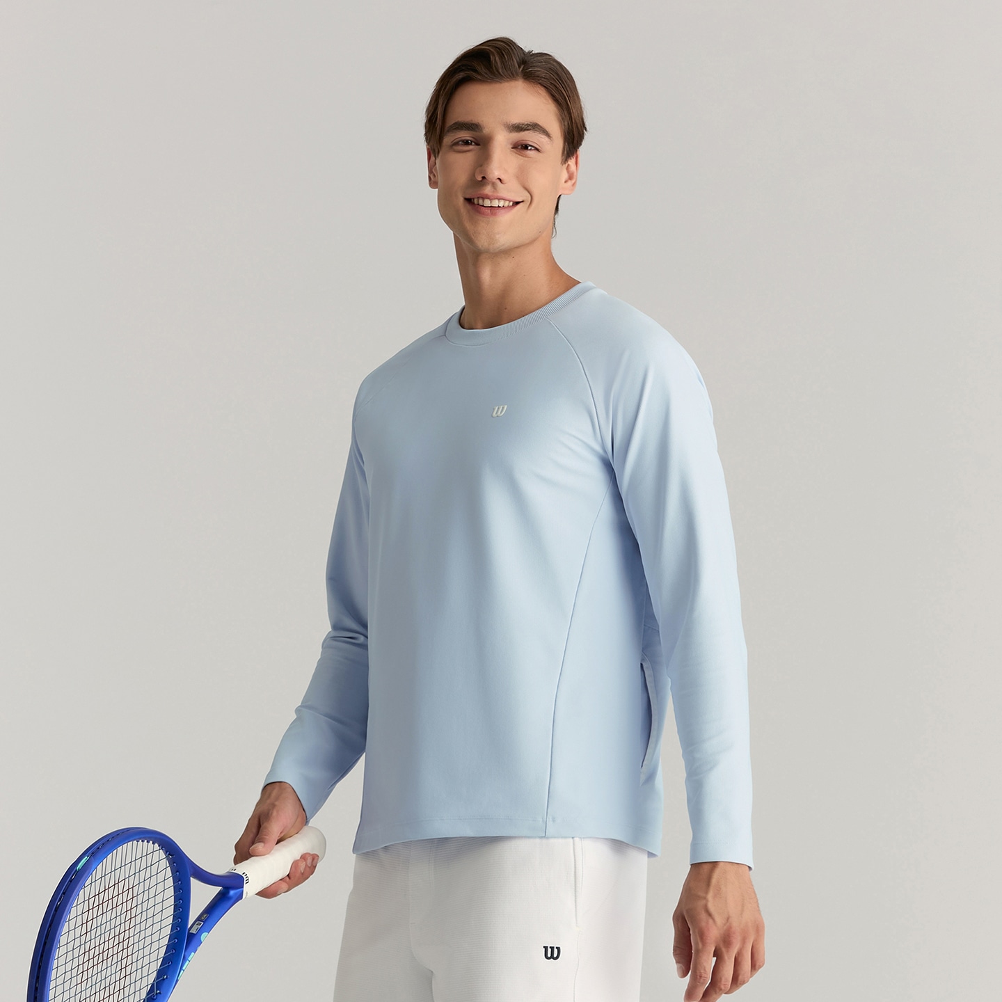 Wilson SS25 TRAINING ACTIVE LS T — фото 2