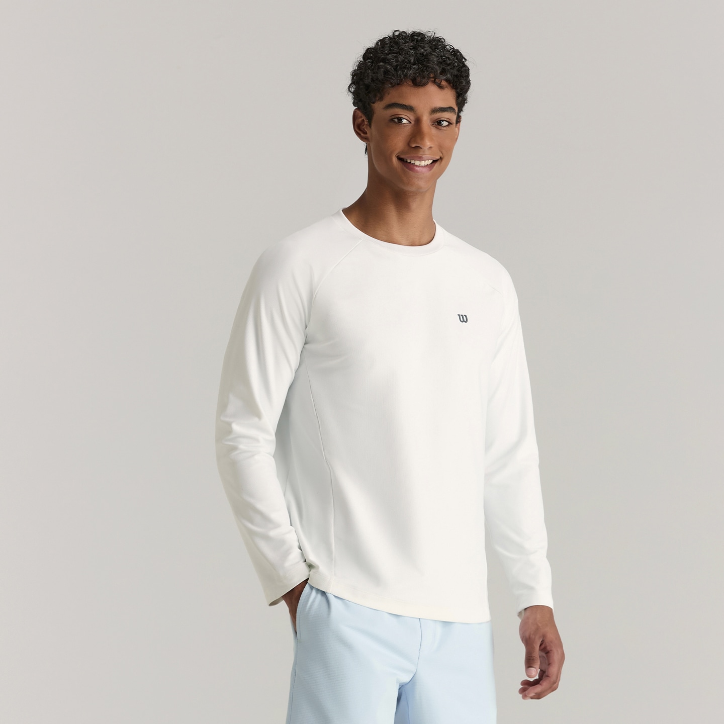 Wilson SS25 TRAINING ACTIVE LS T — фото 7