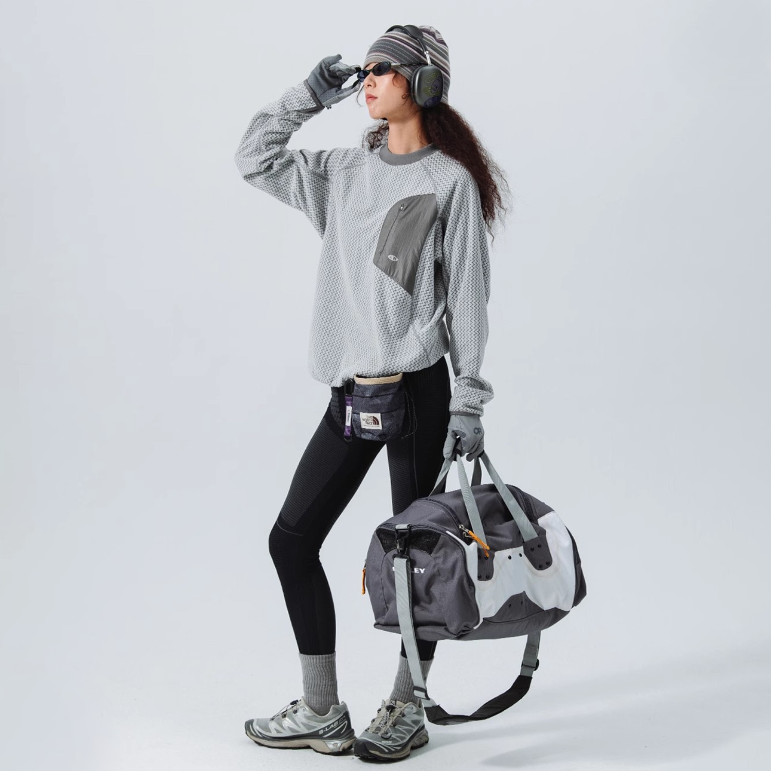 蓝岐 NOTHOMME BLUE Thermolite Fleece Sweatshirt — фото 2