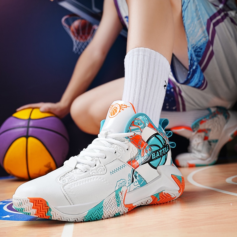 Musnodo Basketball Shoes Black White — фото 8