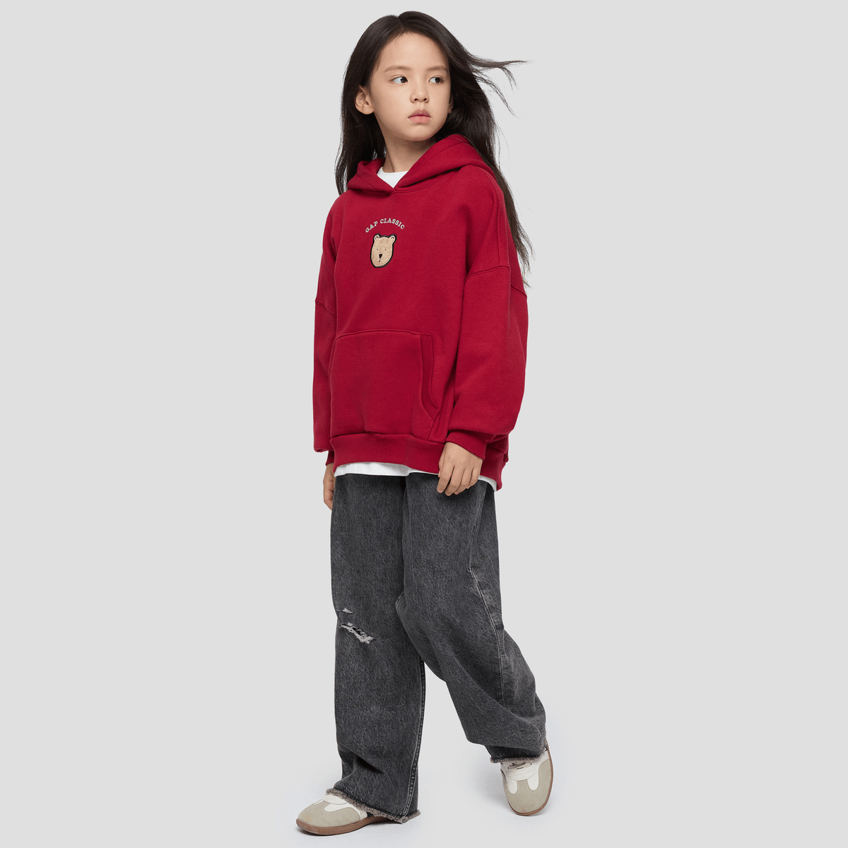 Gap Bear Logo Hoodie Kids — фото 4