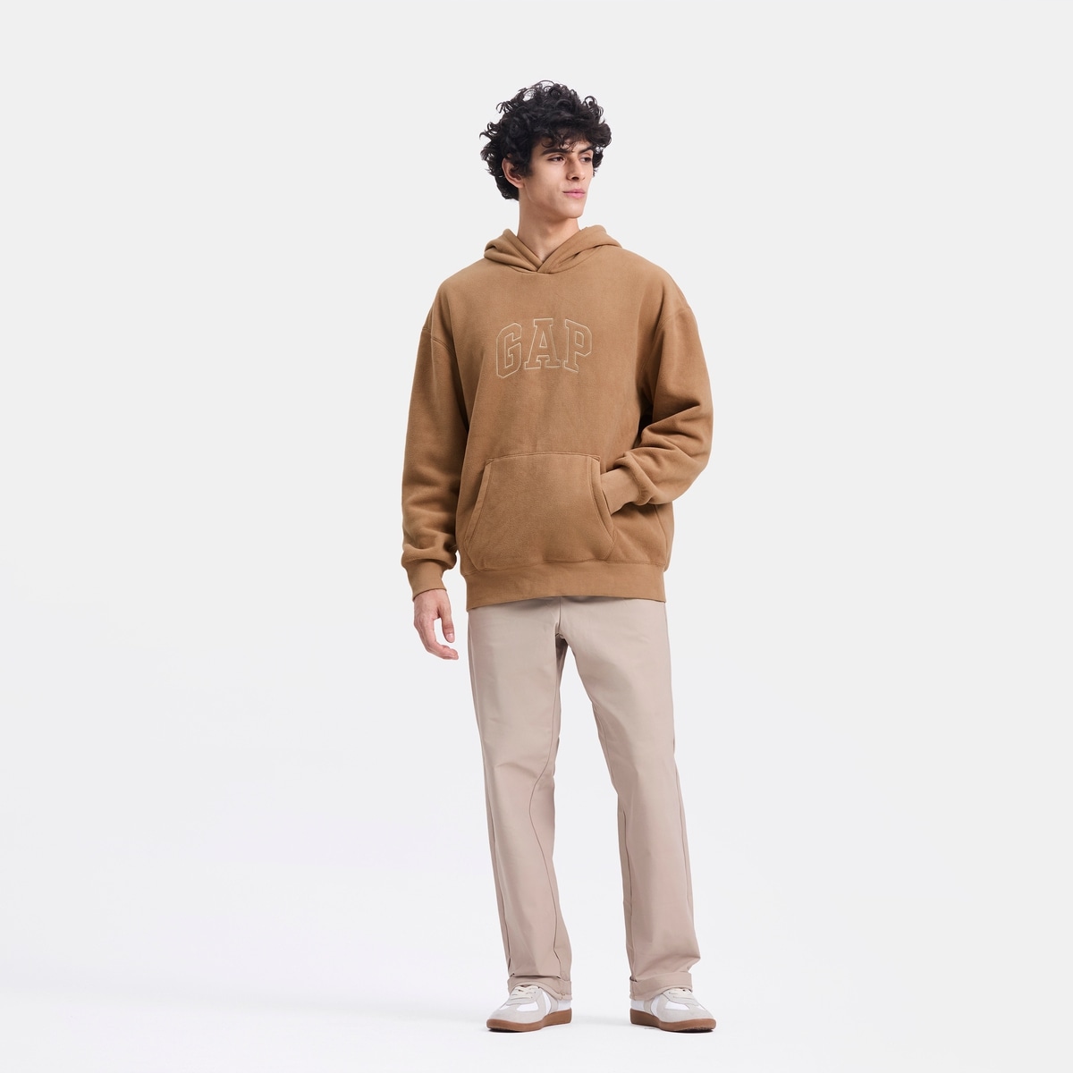 Gap Logo Fleece Hoodie — фото 11