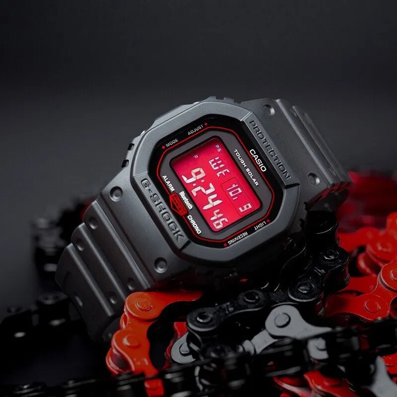 G-Shock Retro Square Red — фото 6