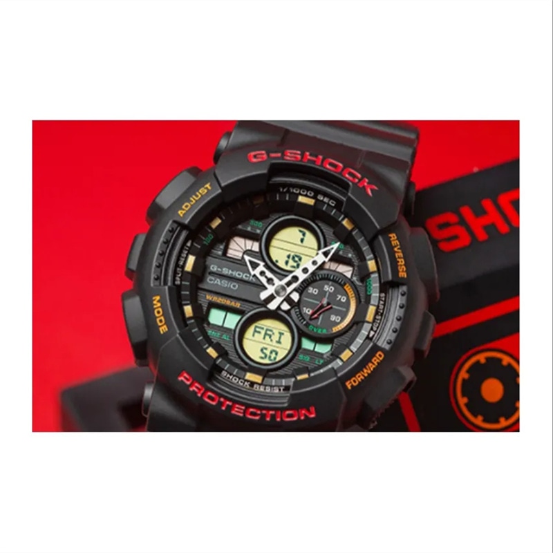 G-Shock Youth Black Neon Red — фото 2