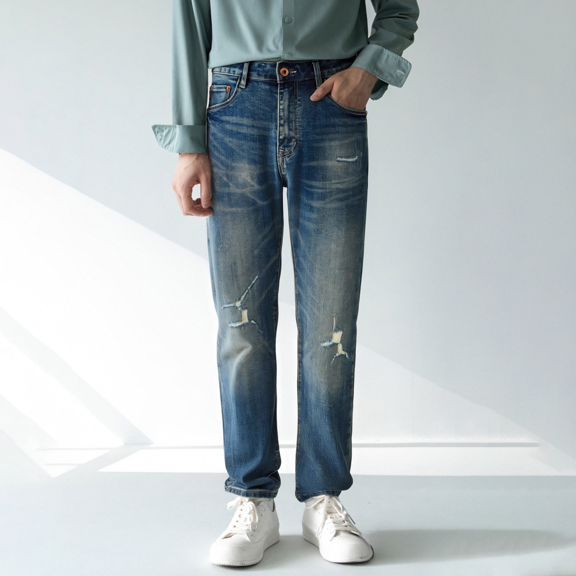 Automobili Lamborghini baggy jeans — фото 3