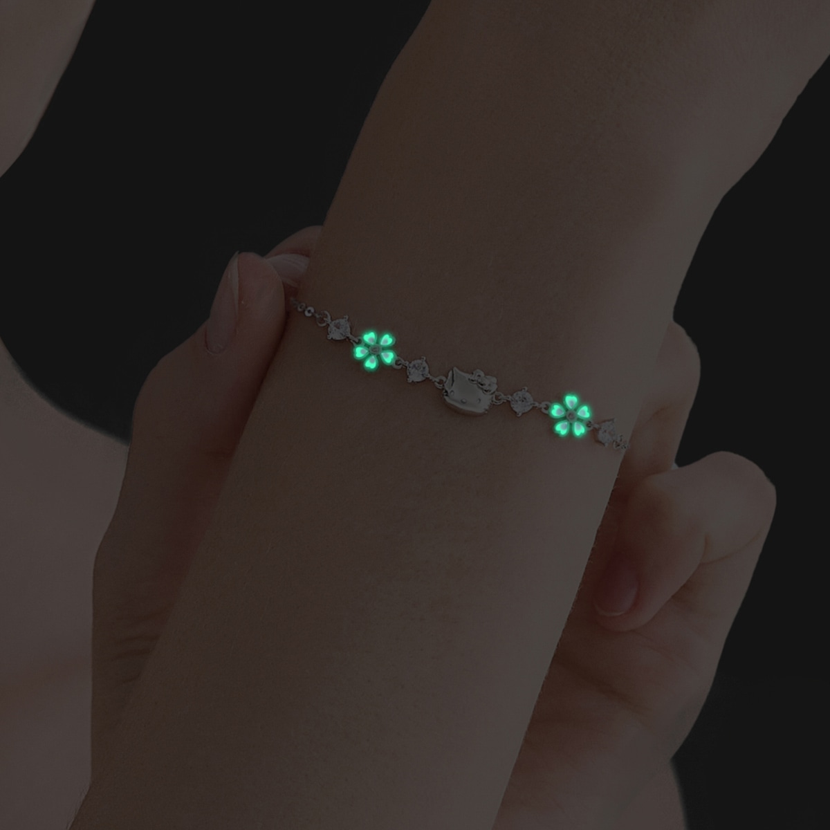 Sanrio Hello Kitty S925 Silver Bracelet — фото 6