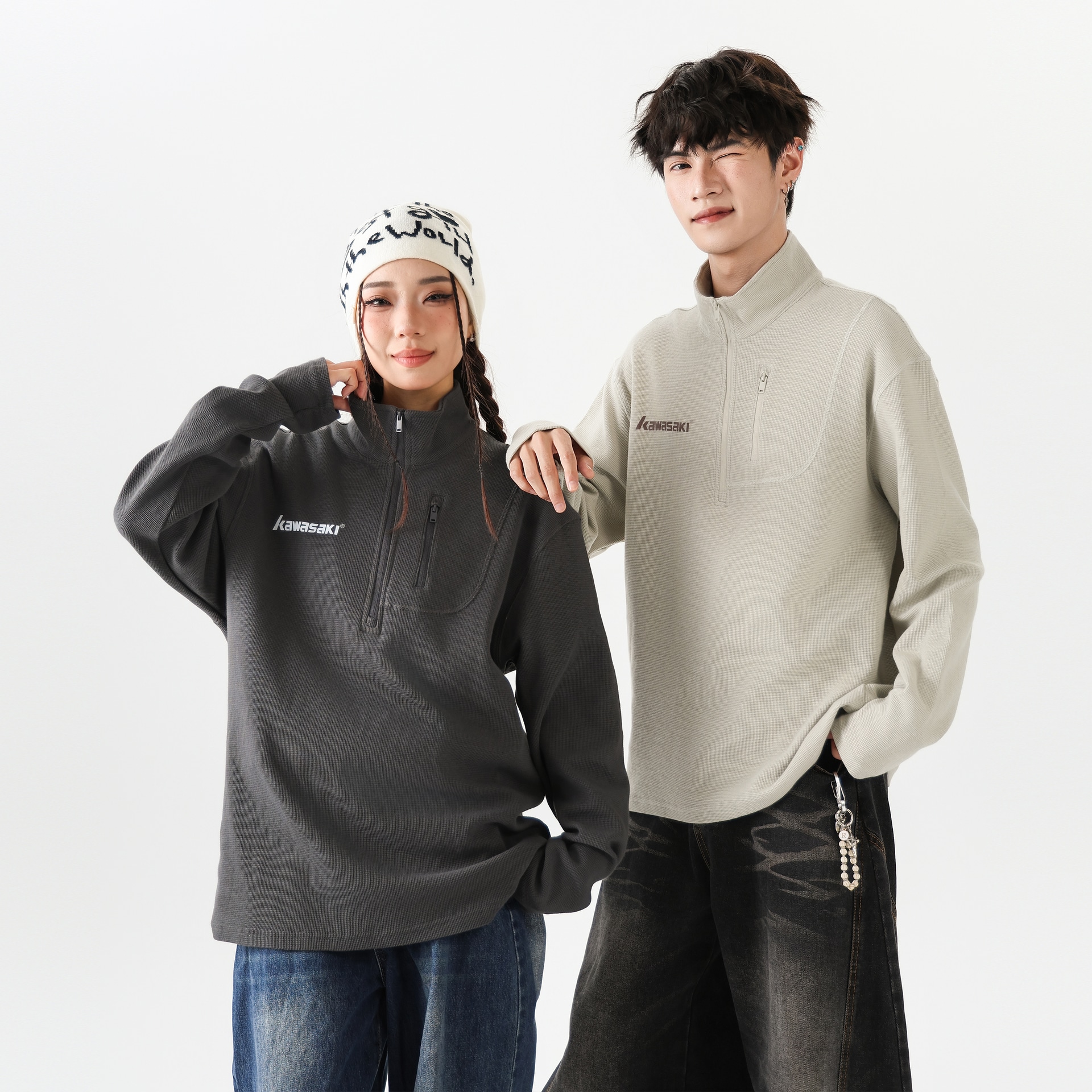 Kawasaki Pullover Sweatshirt — фото 2