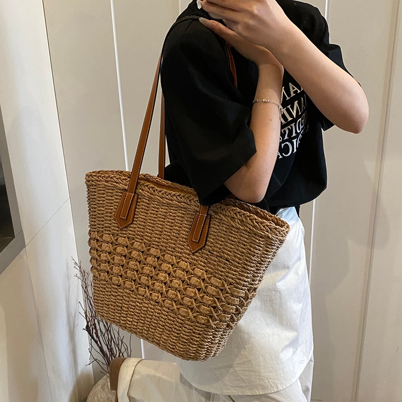 單倉 Dan Cang Tote Bag Beige/Khaki — фото 7