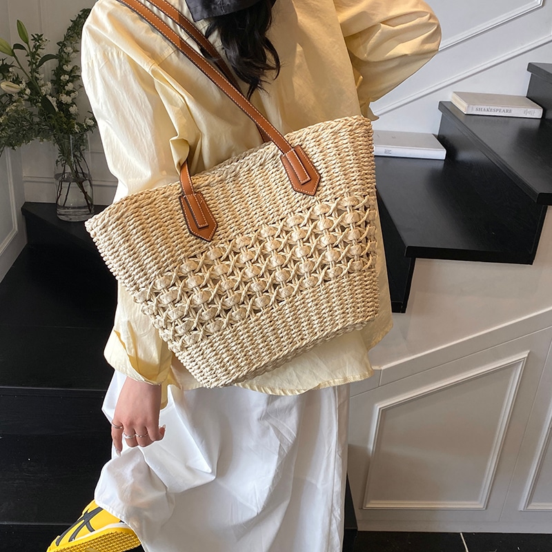 單倉 Dan Cang Tote Bag Beige/Khaki — фото 3
