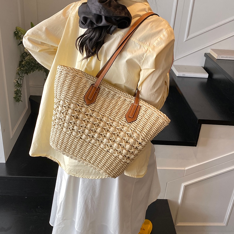 單倉 Dan Cang Tote Bag Beige/Khaki — фото 5