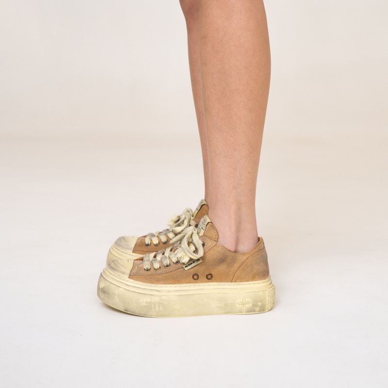 Smfk Vintage Platform Low Sneakers Gingerbread — фото 11