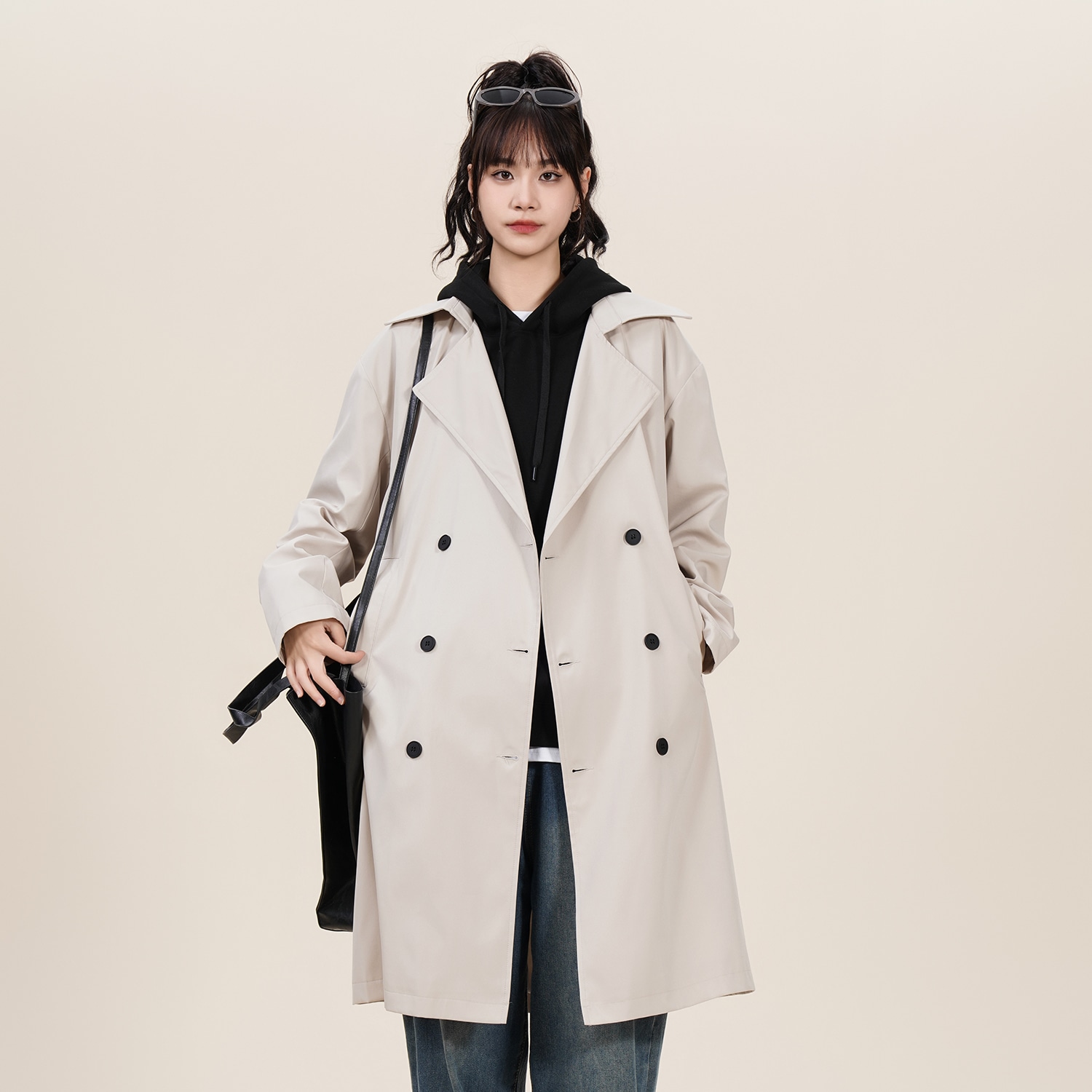 Doraemona Doraemon Trench Coat — фото 6