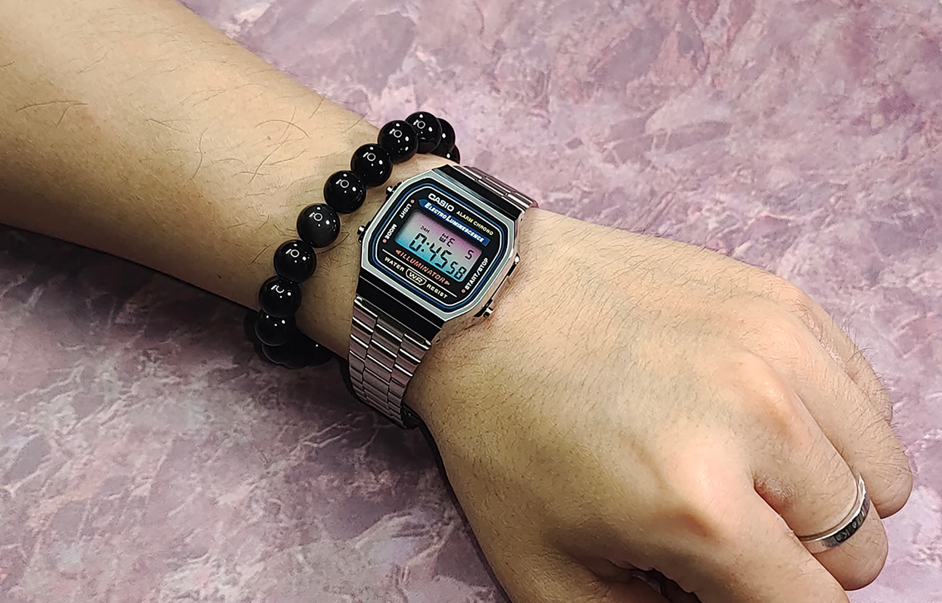 Casio A168WA-1W Nebula Edition — фото 7