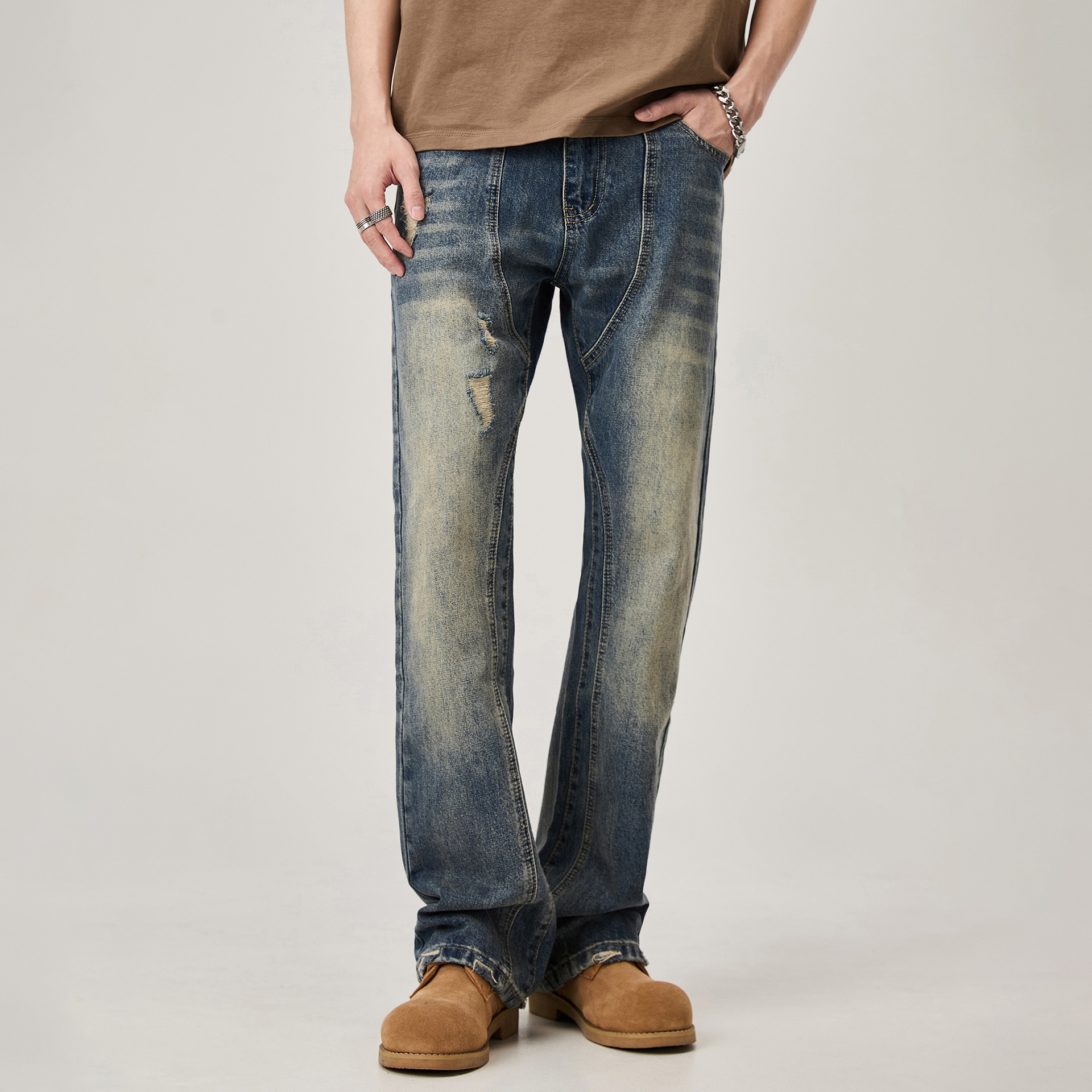 GURBAKS Retro Straight Jeans — фото 3