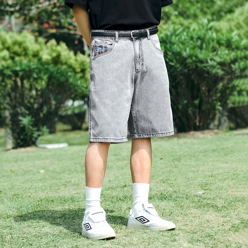 Mind Error Denim Shorts — фото 6