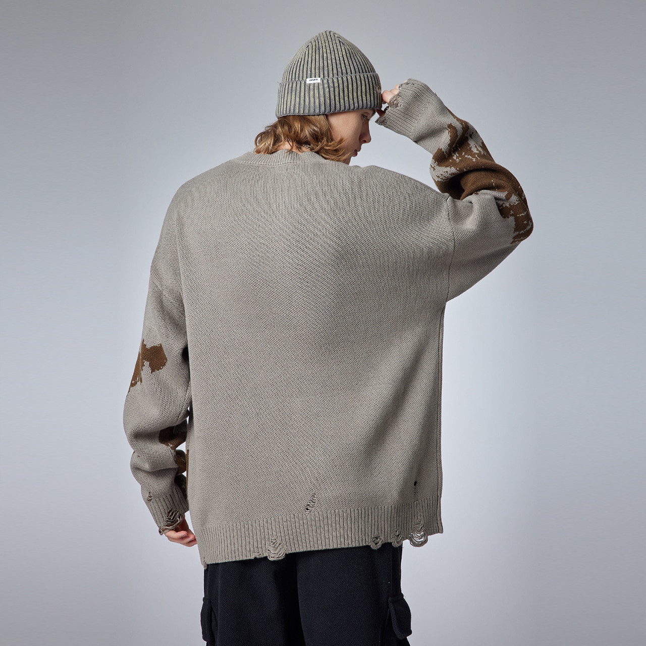 Guuka Sweater Cement Gray — фото 7