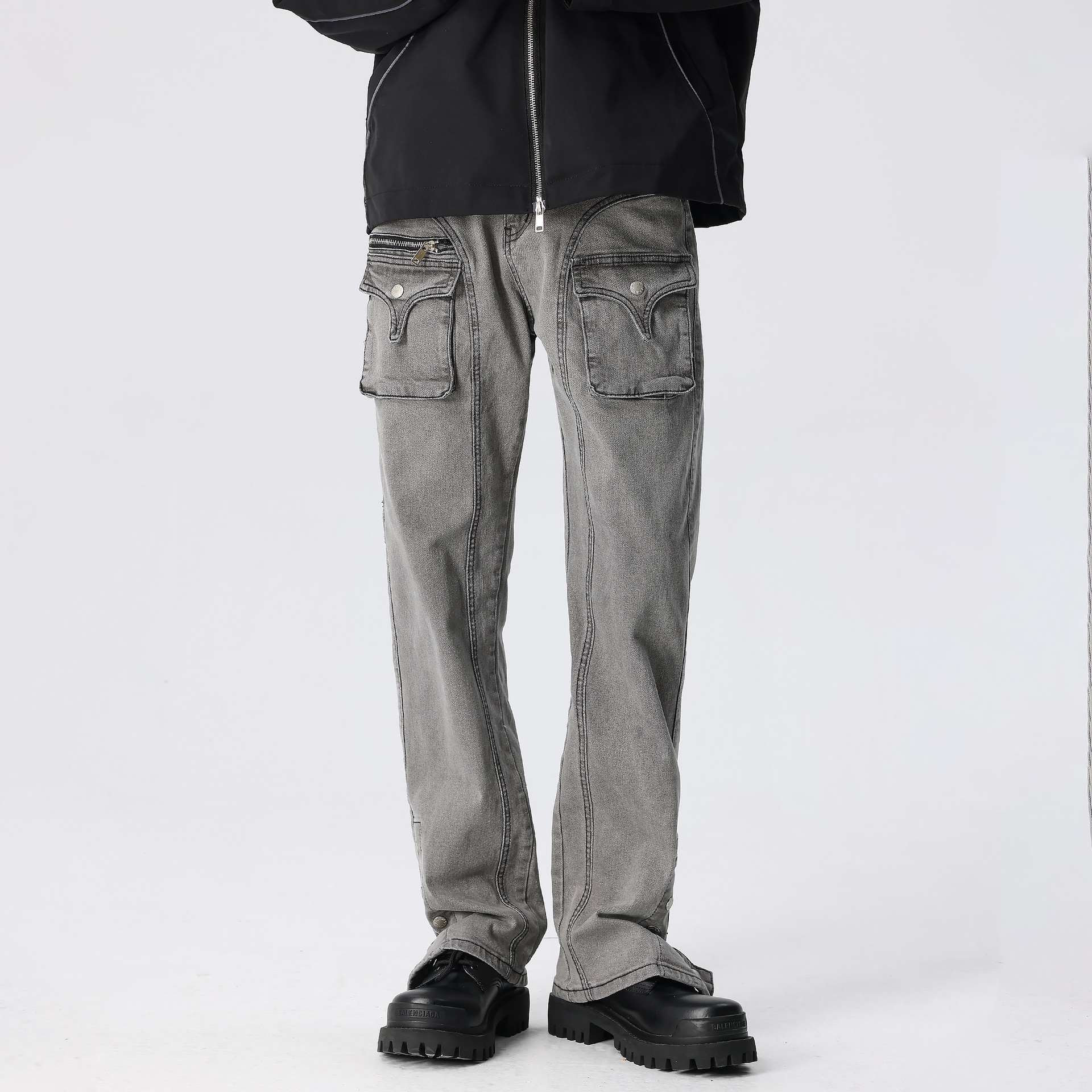 Xinyinsu Vintage Straight Jeans — фото 3