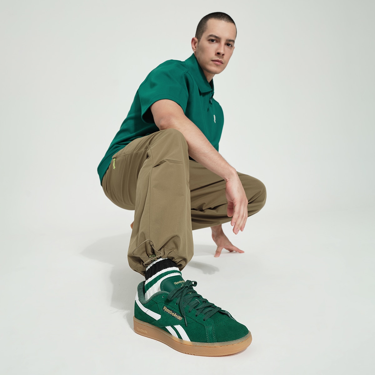 Reebok Club C Grounds Green — фото 7