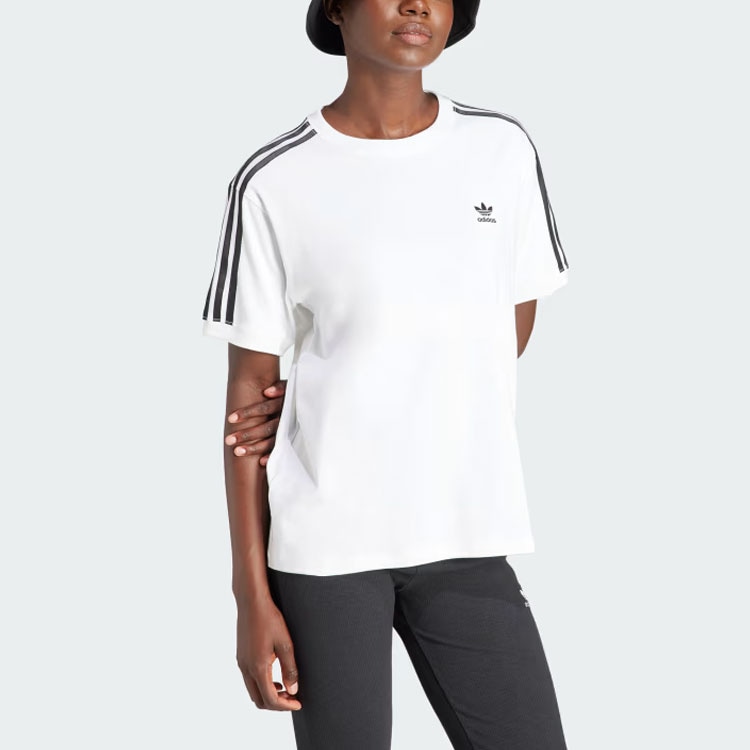 Adidas 3-Stripes Tee White — фото 3