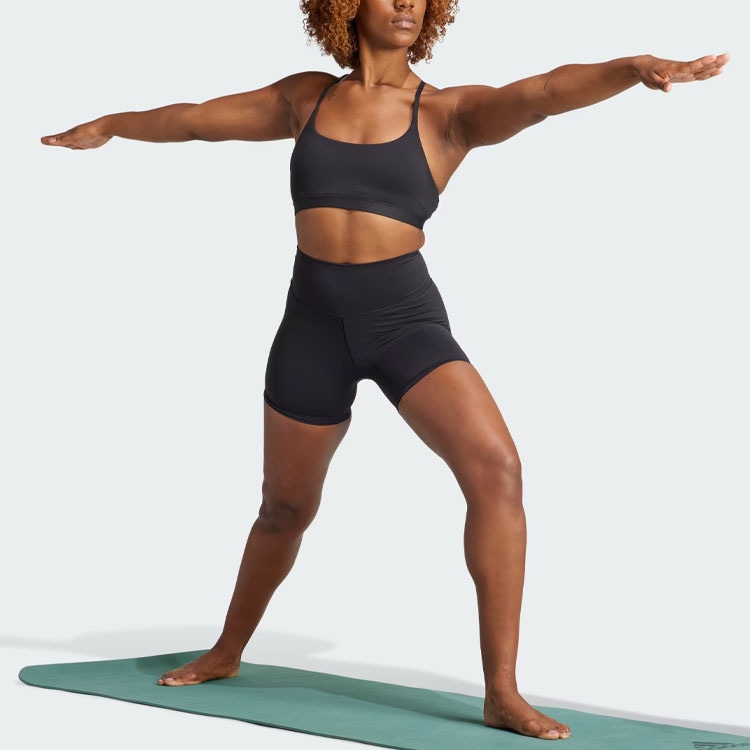 Adidas All Me 5-Inch Short Leggings Logo — фото 3