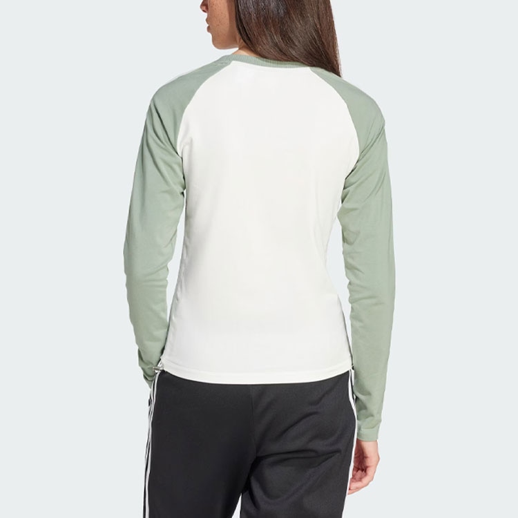 Adidas originals Slim Fit Long Sleeve Logo T — фото 2