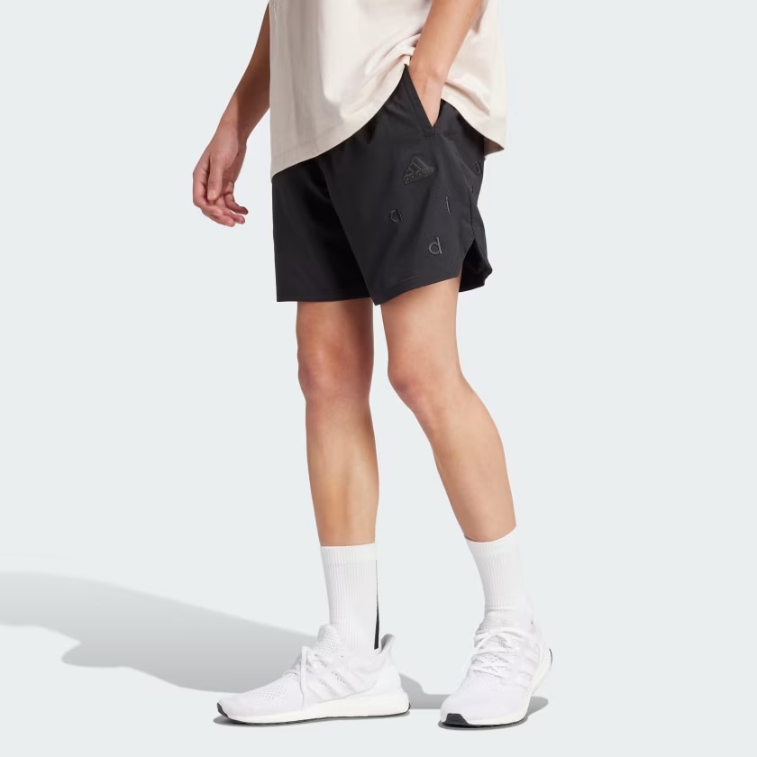 Adidas Embroidery Woven Shorts — фото 1