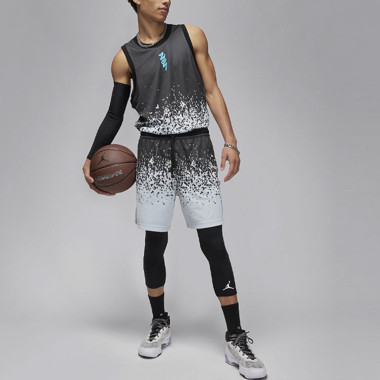 Jordan Zion Soccer Grey Shorts — фото 1