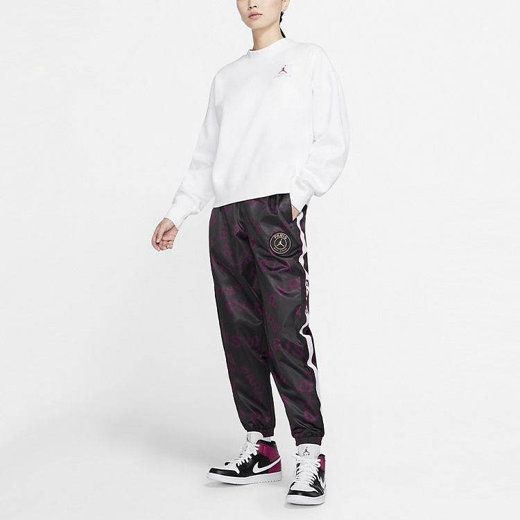 Jordan Paris Saint-Germain Track Pants Bordeaux Women's — фото 3