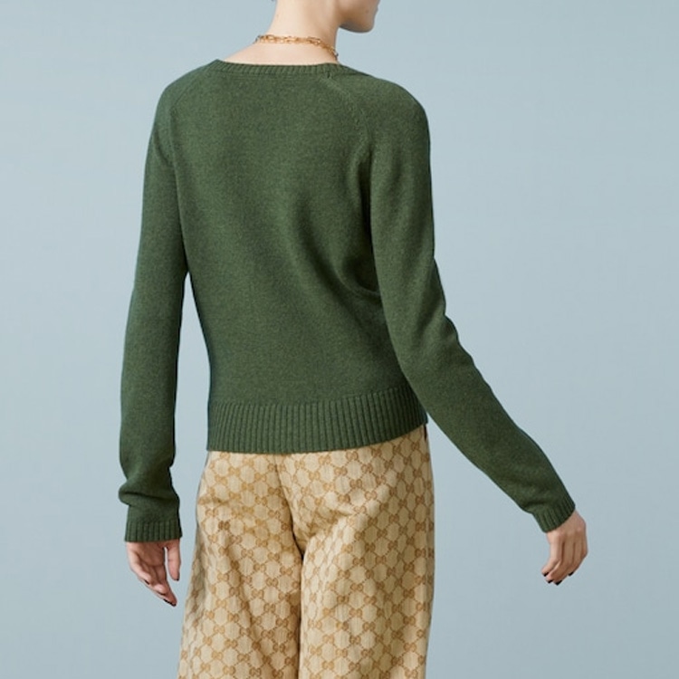 Gucci V-Neck Cashmere Sweater — фото 7