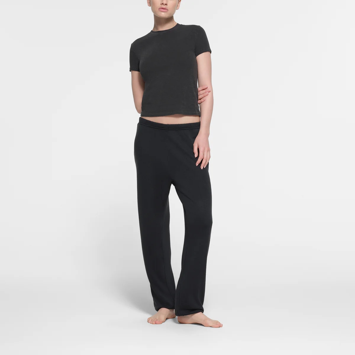 Skims Worn In Jersey T-Shirt Ash — фото 1