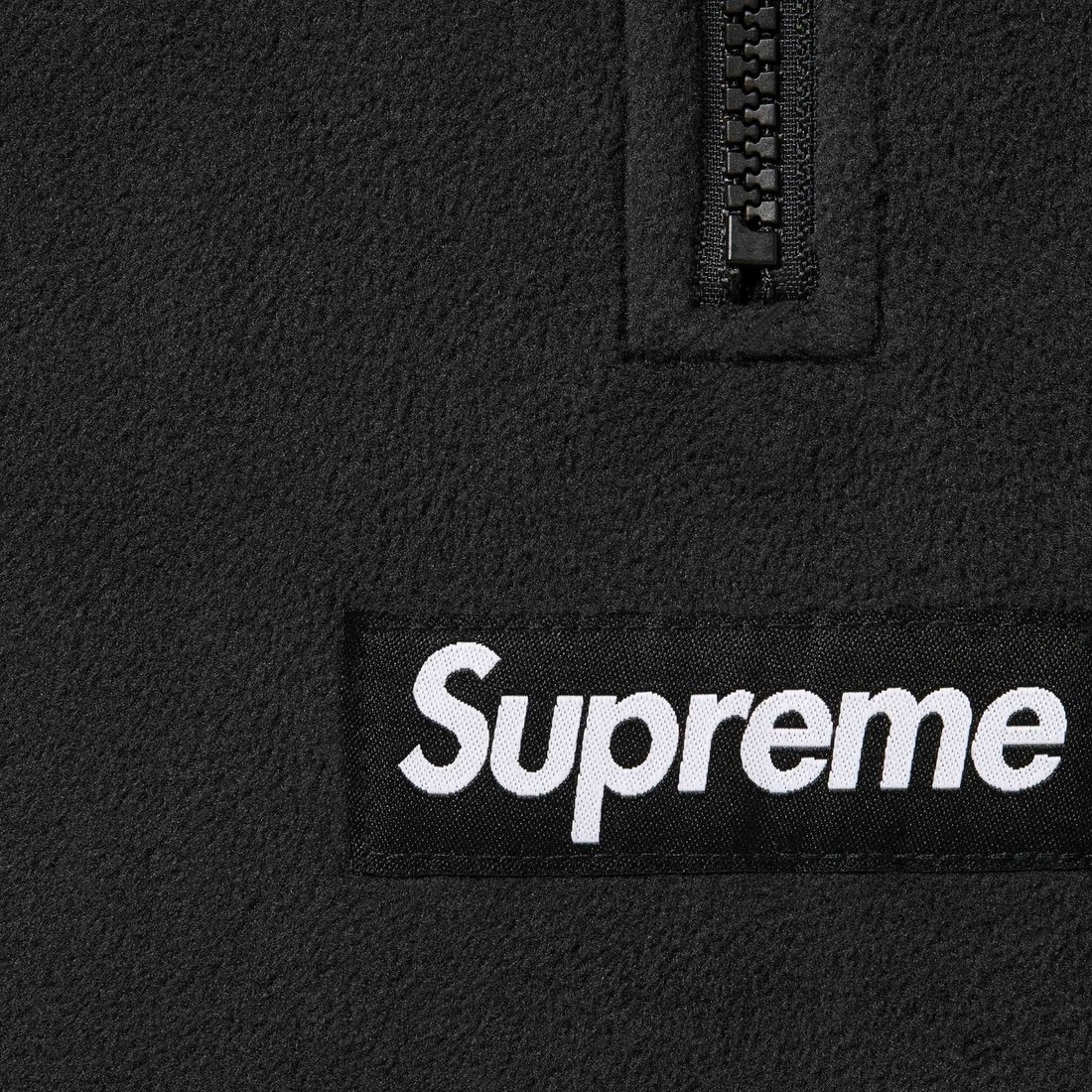 Supreme x Polartec FW24 Facemask Half Zip Hooded Sweatshirt — фото 8