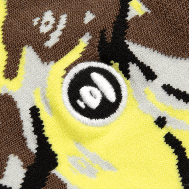 Aape Camo Jacquard Embroidered Socks — фото 8