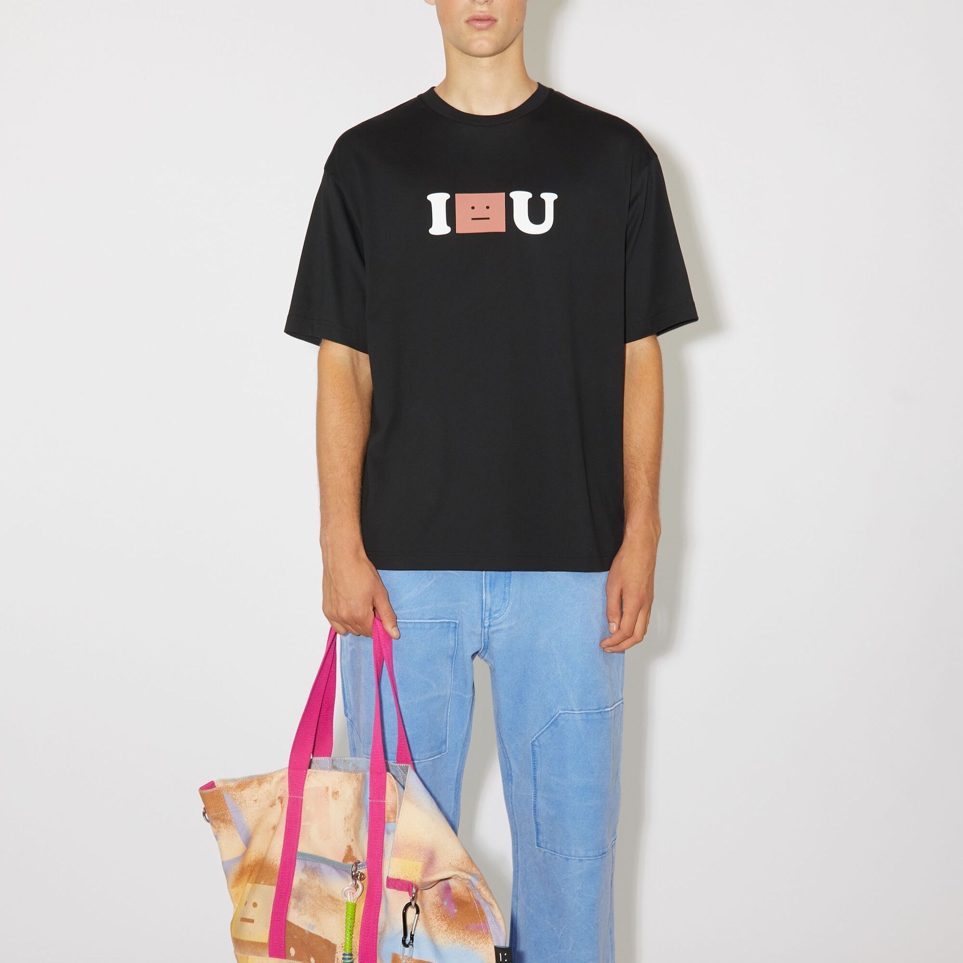 Acne Studios Face T-Shirt Black — фото 1