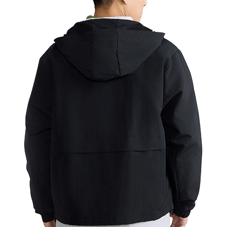 New Balance Woven Hoodie Jacket Black — фото 2