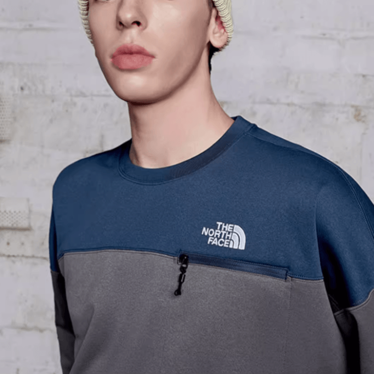 The North Face Urban Exploration Crewneck Sweatshirt Grey — фото 3