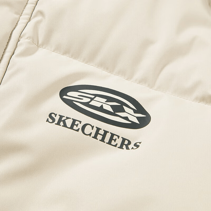 Skechers Sport Life Series Pearl White Down Jacket — фото 3