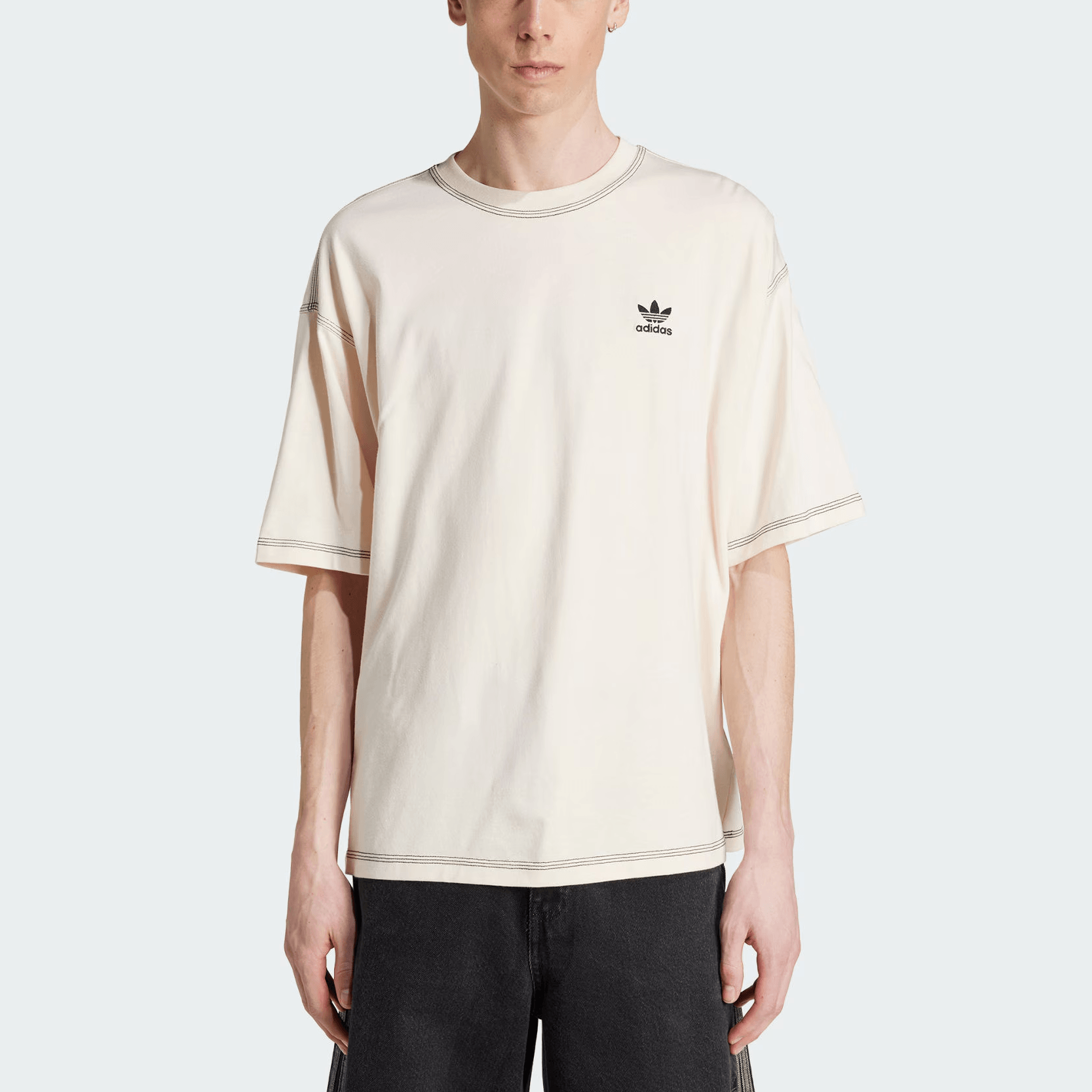 Adidas Originals Essentials Tee Light Beige — фото 1